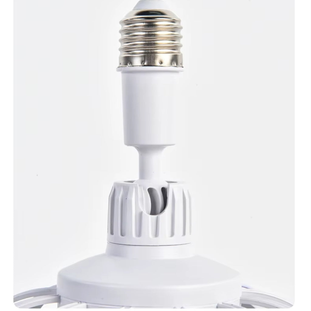 Ventilateur Plafonnier LED 36W avec Télécommande – 3 Vitesses – Éclairage 3 Couleurs - Blanc