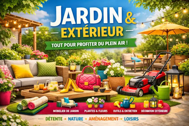 JARDIN & EXTÉRIEUR
