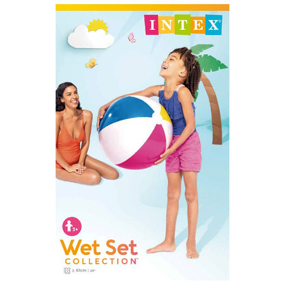 Ballon Gonflable Intex Multicolore Design mer - D 61 cm