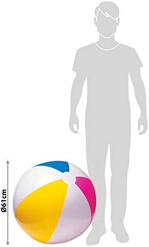 Ballon Gonflable Intex Multicolore Design mer - D 61 cm