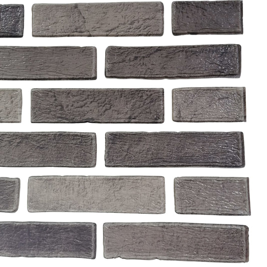 Pack de 10 Panneaux Muraux 3D Adhésifs – Motif Briques – 67 × 68 cm – Anti-Humidité