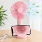 Mini Ventilateur Portable Rechargeable – 3 Vitesses – Rose