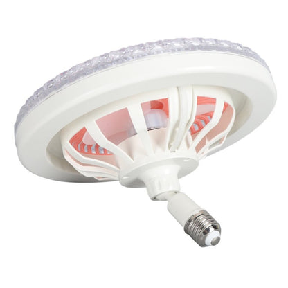 Ventilateur Plafonnier LED 36W avec Télécommande – 3 Vitesses – Éclairage 3 Couleurs - Rose