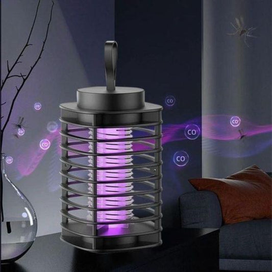 Lampe Anti-Moustique Électrique Y20 – UV 390 nm – Rechargeable & Suspendue - Noir