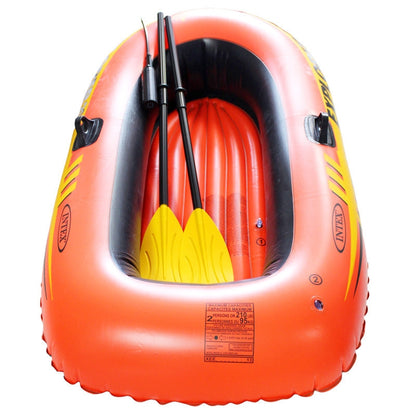 Bateau Gonflable Intex Explorer 200 – 2 Places – Avec 2 Rames et Mini Pompe – 185 x 94 x 41 cm