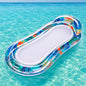 Matelas Gonflable Flottant Sainteve SY-A2095 – Lounge Float avec Filet Central – 160 x 84 cm