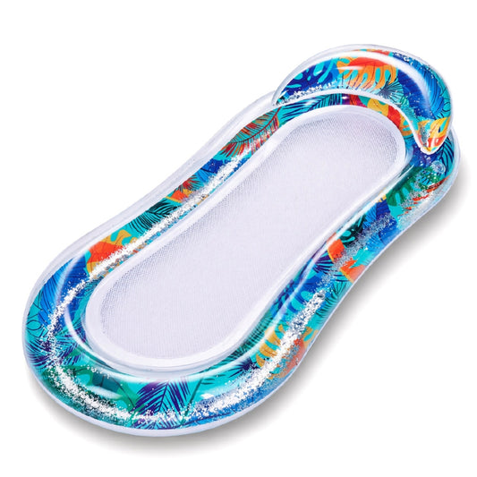 Matelas Gonflable Flottant Sainteve SY-A2095 – Lounge Float avec Filet Central – 160 x 84 cm