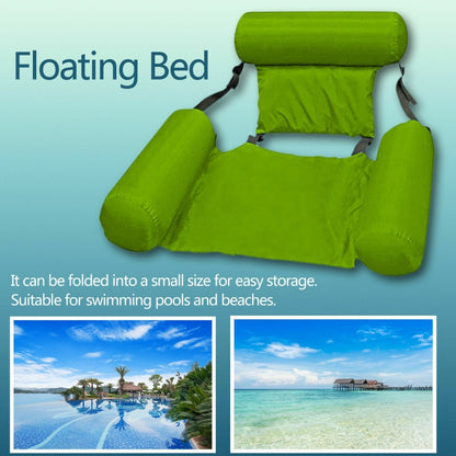 Chaise Gonflable Pliable Pour Piscine et Plage – 120 x 100 cm – Vert