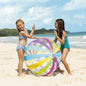 Ballon de Plage Gonflable Intex 59065 – Ø 107 cm – Multicolore