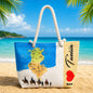 Sac de Plage – Motif Tunisa 50 x 37 x 14 cm