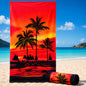 Serviette de Plage Microfibre Design Palmiers – 150 x 70 cm