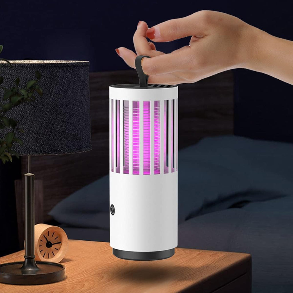 Lampe Anti-Moustique Électrique USB Rechargeable – Piégeage Bionique & Aspiration Puissante – 5W