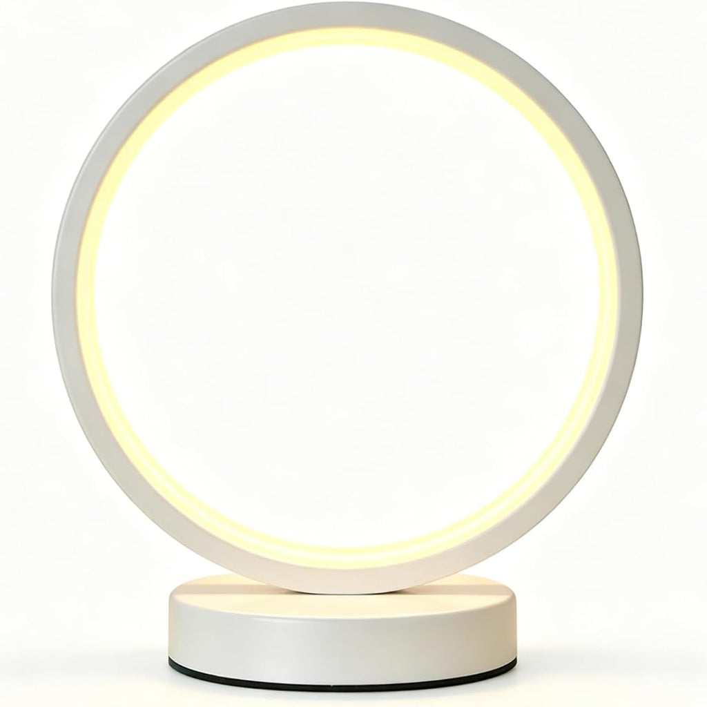 Lampe de Chevet LED  – 3 Niveaux d’Intensité – 18 x 20 cm - Blanc