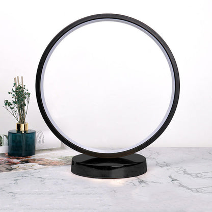 Lampe de Chevet LED – 3 Niveaux d’Intensité – 18 x 20 cm - Noir