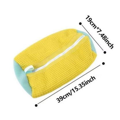 Sac de Lavage Chaussures Microfibre Réutilisable 19 × 39 cm