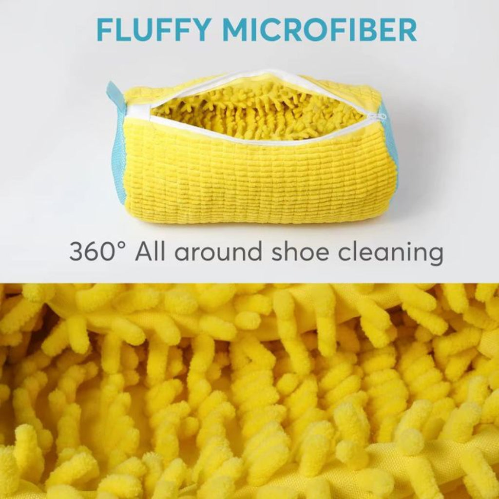 Sac de Lavage Chaussures Microfibre Réutilisable 19 × 39 cm
