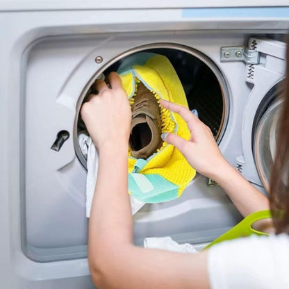 Sac de Lavage Chaussures Microfibre Réutilisable 19 × 39 cm