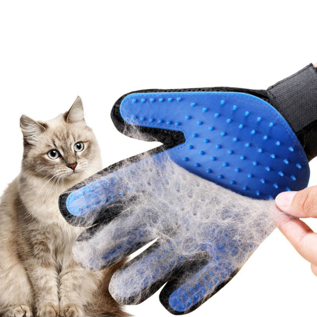 Gant de Toilettage pour Chat en Silicone – Anti-Poils pour Chats et Petits Chiens