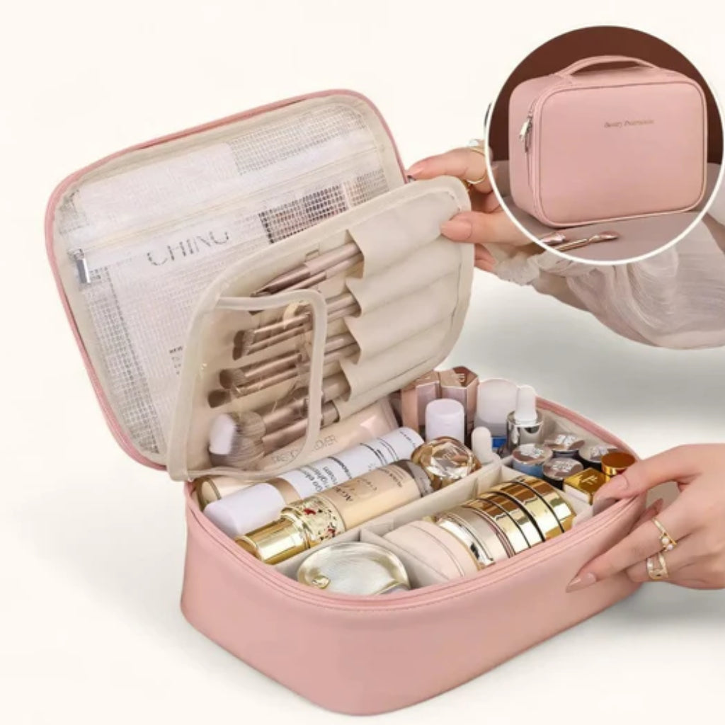 Trousse de Maquillage Professionnelle Joligrace – Rose