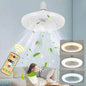 Ventilateur LED Douille E27 360° – Silencieux avec Télécommande