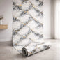 Rouleau Panneau Mural Autocollant Effet Marbre Gris 60 cm x 2,80 m – Épaisseur 3 mm