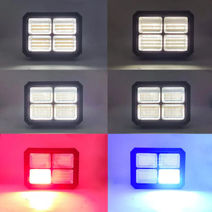 Projecteur Solaire LED Rechargeable 264 LED avec Panneau Solaire et Télécommande