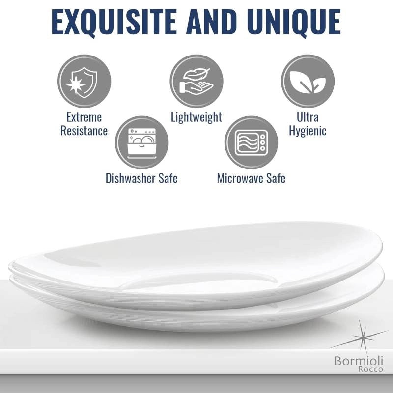 Assiette de steak Bormioli Rocco - Prometeo  31,7 x 26,2 cm