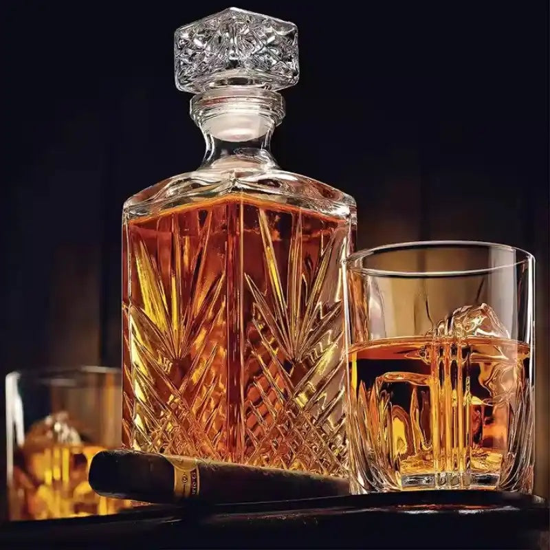 Ensemble de 7 Pièces en Verre Bormioli Rocco Selecta Whisky