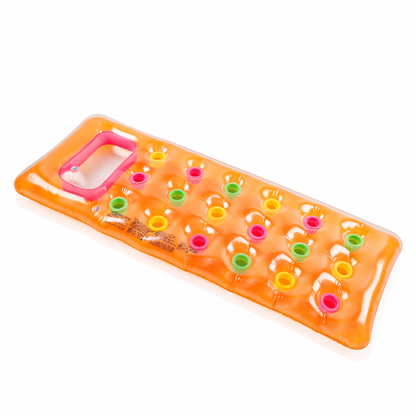 SAINTEVE Matelas de Plage Gonflable -183 x 69 cm-Orange