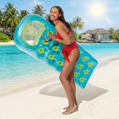 Matelas de plage gonflable INTEX Vert -188x71 Cm
