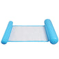 Hamac de Piscine Gonflable Flottant Pliable-SAINTEVE -110 x 80 x 18 cm- 1 place-Bleu ciel