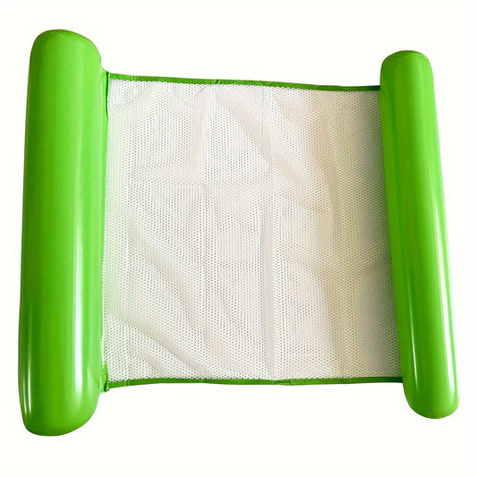 Hamac de Piscine Gonflable Flottant Pliable-SAINTEVE -110 x 80 x 18 cm- 1 place-Vert