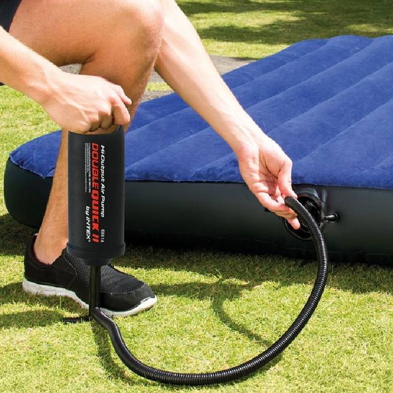Intex Pompe à Air Manuelle Double Action – Quick III S - 2,8L – 37 cm