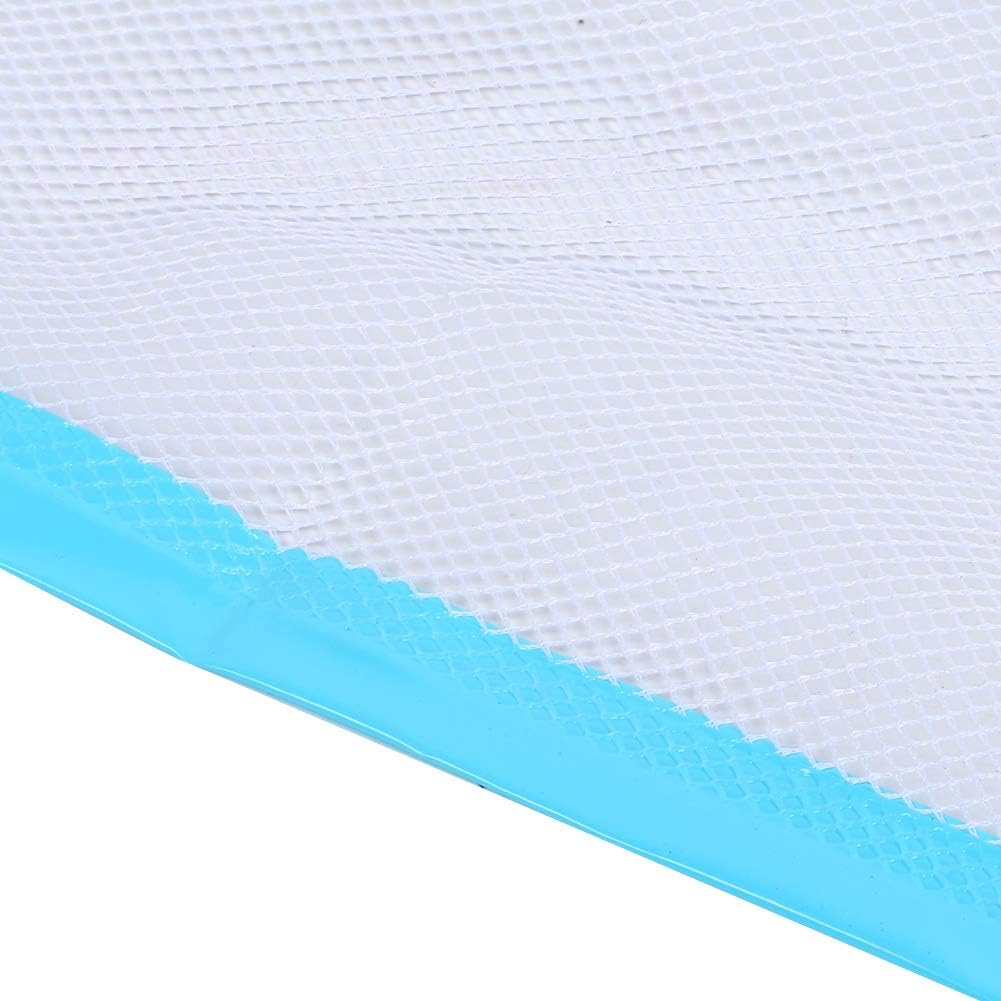 Hamac de Piscine Gonflable Flottant Pliable-SAINTEVE -110 x 80 x 18 cm- 1 place-Bleu ciel