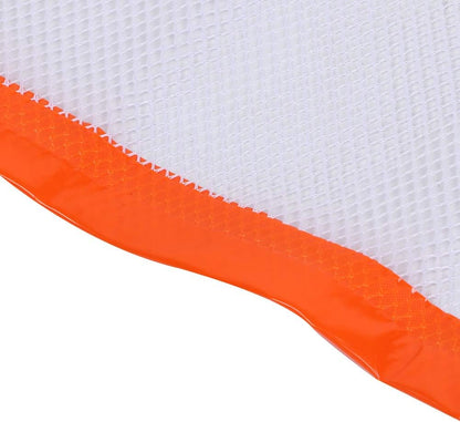 Hamac de Piscine Gonflable Flottant Pliable-SAINTEVE -110 x 80 x 18 cm- 1 place-Orangé