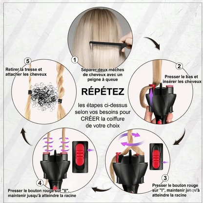 Appareil à Torsades Cheveux Twist Secret