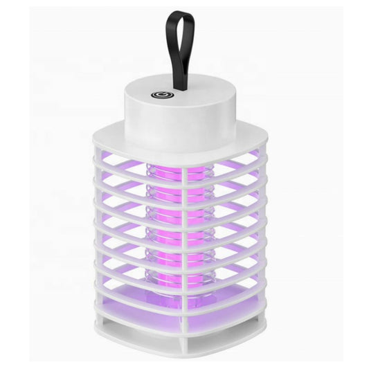 Lampe Anti-Moustique Électrique Y20 – UV 390 nm – Rechargeable & Suspendue - Blanc