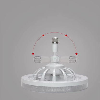 Ventilateur Plafonnier LED 36W avec Télécommande – 3 Vitesses – Éclairage 3 Couleurs - Vert