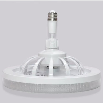Ventilateur Plafonnier LED 36W avec Télécommande – 3 Vitesses – Éclairage 3 Couleurs - Jaune