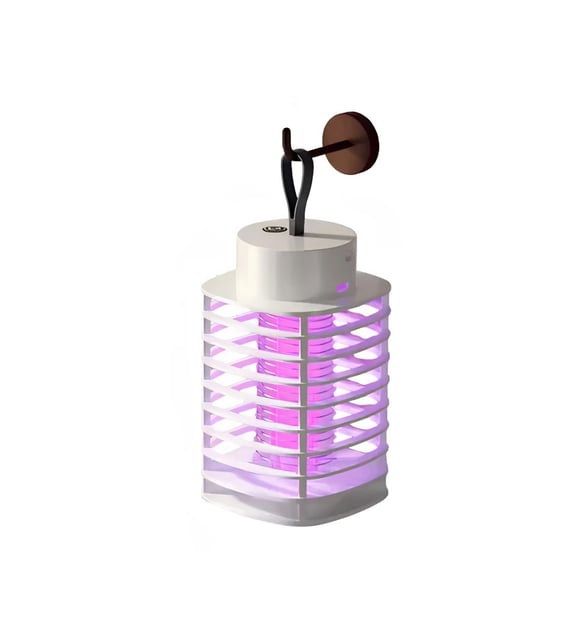 Lampe Anti-Moustique Électrique Y20 – UV 390 nm – Rechargeable & Suspendue - Blanc